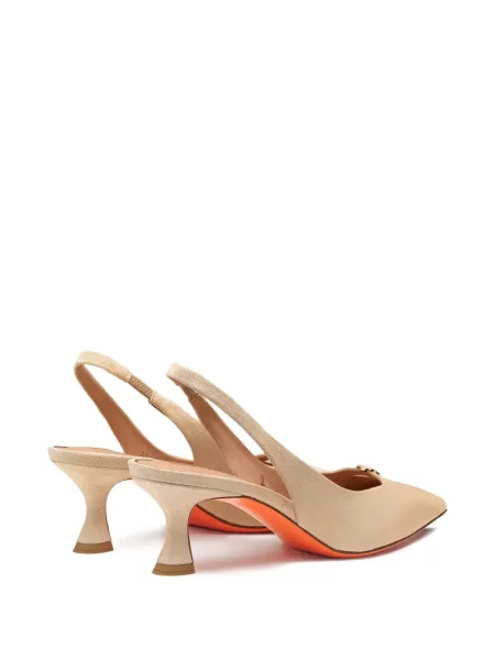 Pantofi cu toc Santoni cu cataramă slingback