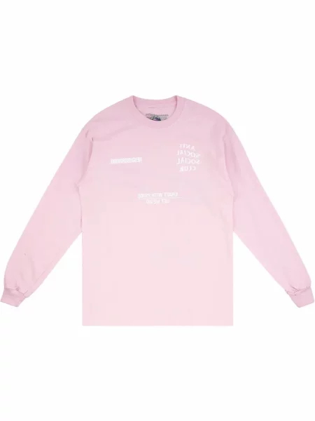 Tricou Anti Social Social Club roz