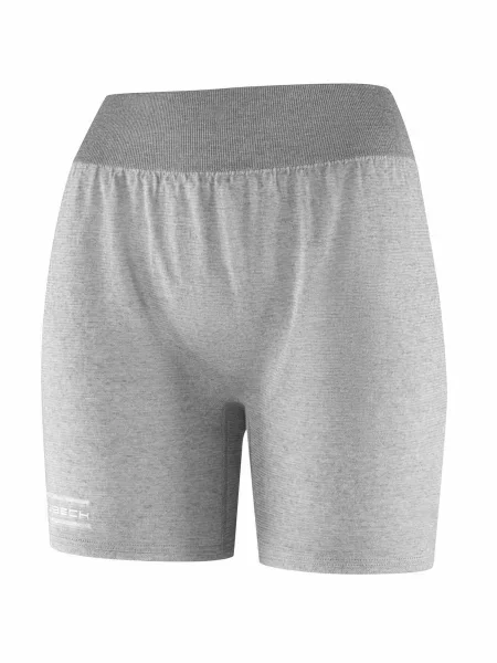 Spodenki do spania z dodatkiem lnu Brubeck COMFORT NIGHT szare