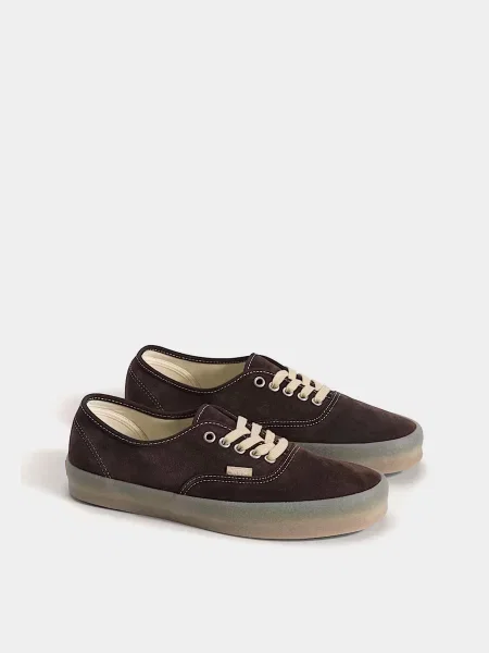 Замшевые кеды Vans коричневые