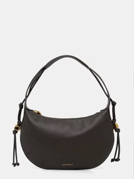 Geanta hobo Coccinelle din piele verde