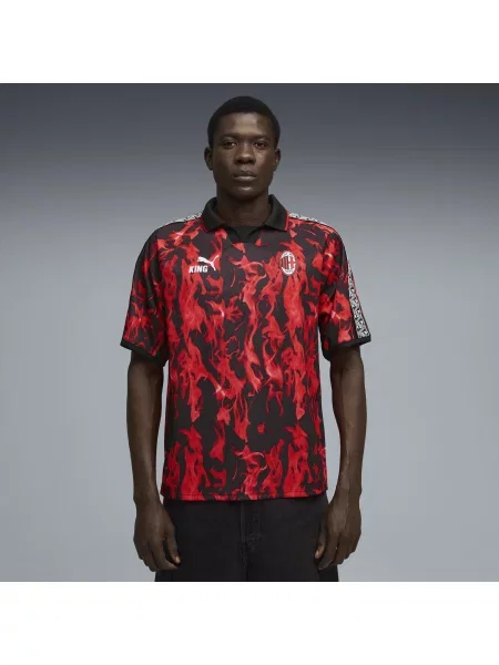 PUMA koszulka AC Milan KING Retro Akcesoria S czerwony