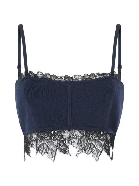 Top Pinko tricotate albastru
