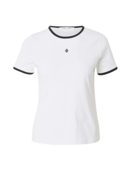 Samsøe Samsøe Tricou Salia bleumarin alb