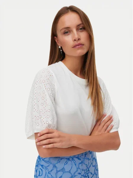 Vero Moda Bluză Janni alb