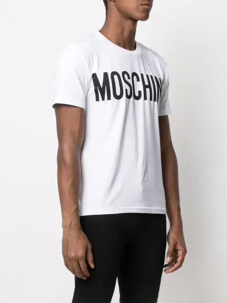 Tričko Moschino s potiskem bílé