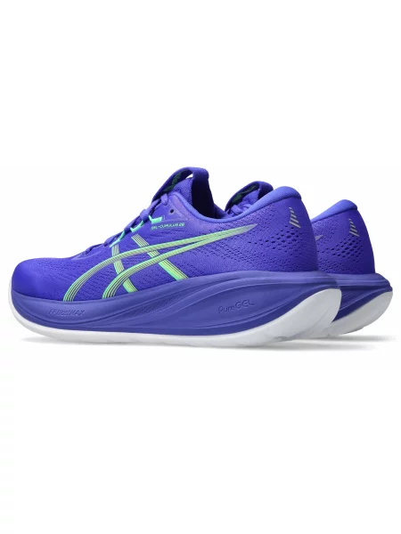 Синтетический кроссовки для бега Asics Gel-cumulus синие