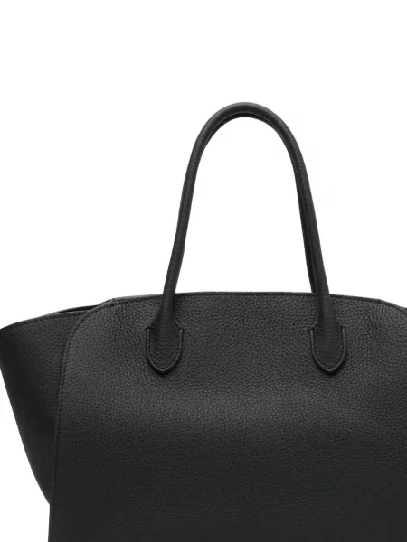Geantă shopper The Row din piele negru