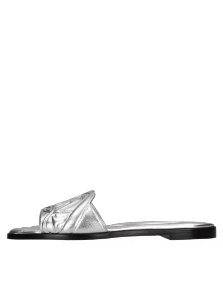 Klapki Alexander Mcqueen szare