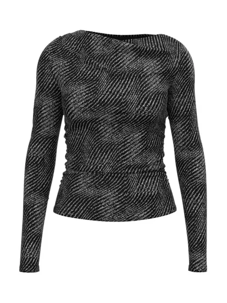 Noisy may Tricou NMGILLY gri deschis negru