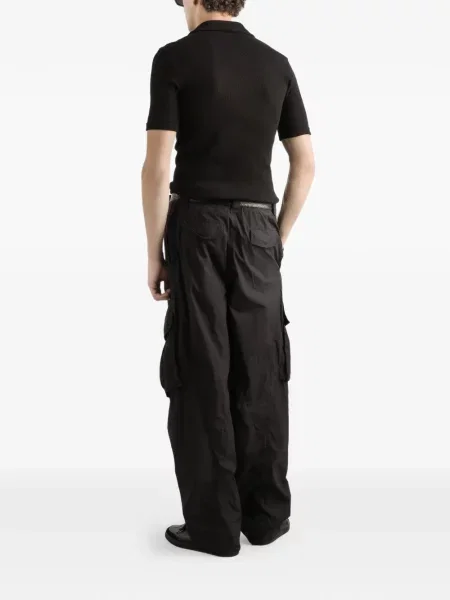 Polo Dolce & Gabbana με κορδόνια με δαντέλα μαύρο