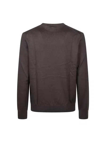 Sweter Fay wełniany brązowy