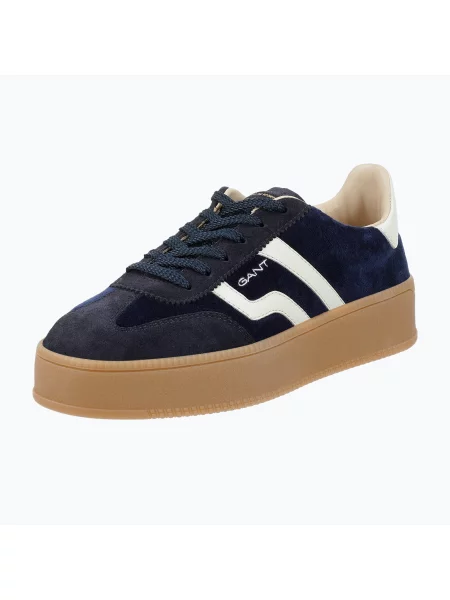 Încălțăminte pentru femei GANT Cuzmani blue/off white alb