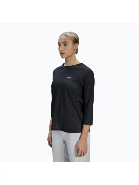 Футболка велосипедна POC Motion Air Jersey uranium black чорна