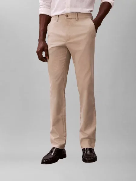 Calvin Klein Chino nadrág bézs