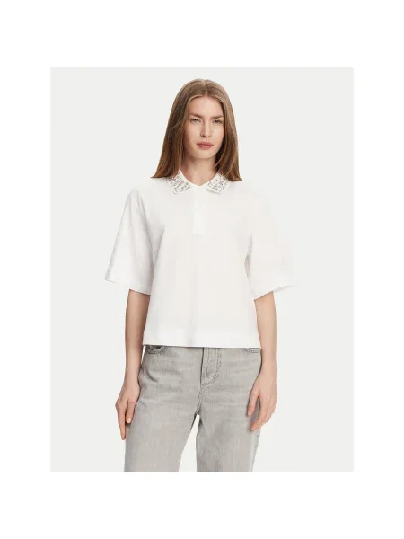 Marella Pólóing Gonzaga Relaxed Fit fehér
