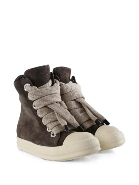 Top Rick Owens din dantelă maro