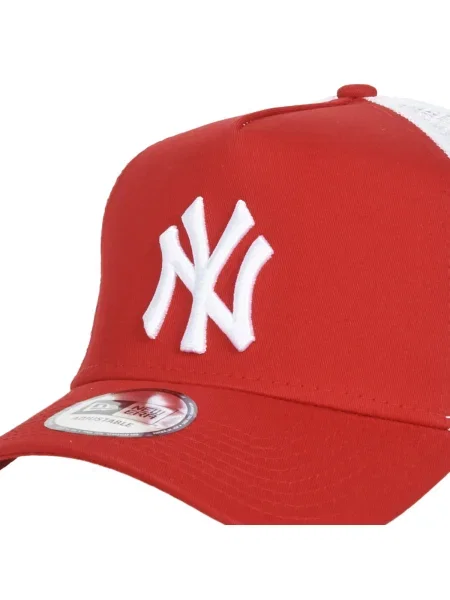 New Era Cap Clean Trucker 2 New York Yankees Scarlet/ White roșu