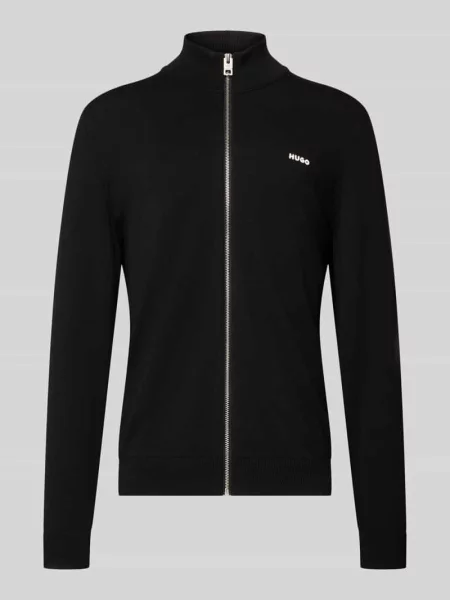 Kardigan rozpinany z napisem z logo model San Jacomo-C' Hugo czarny