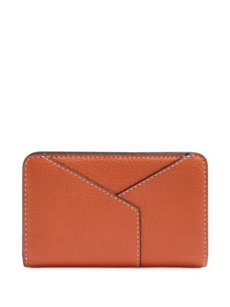 Portofel Lancel din piele portocaliu