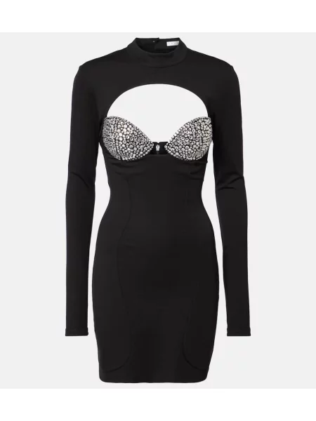 Jersey obleka Area črna