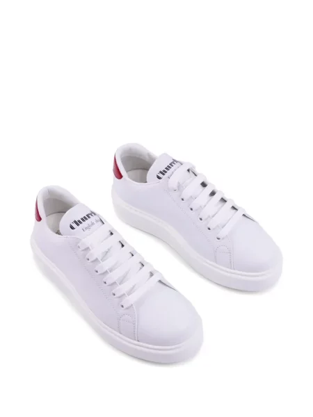 Fűzős bőr sneaker Church's fehér