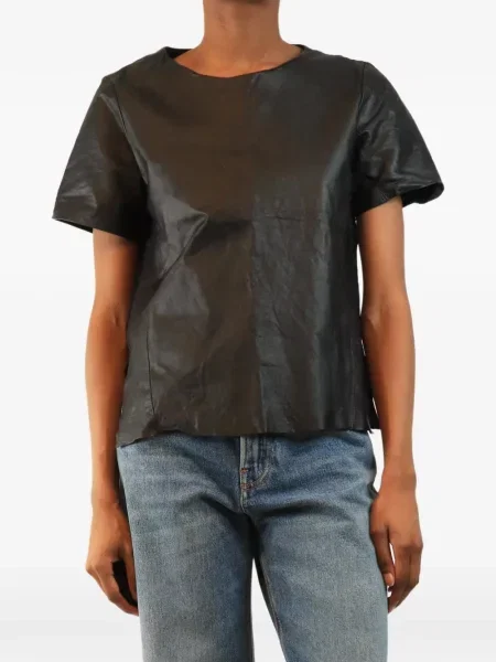 Scurt top Veda negru