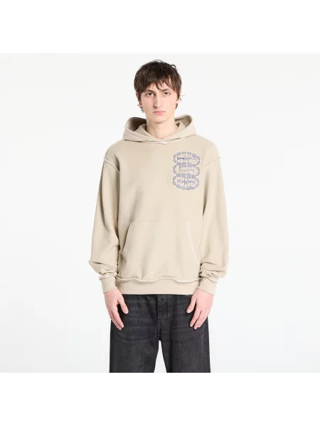 Суитшърт RIPNDIP Linked Up Reverse Stitched Hoodie Khaki XL