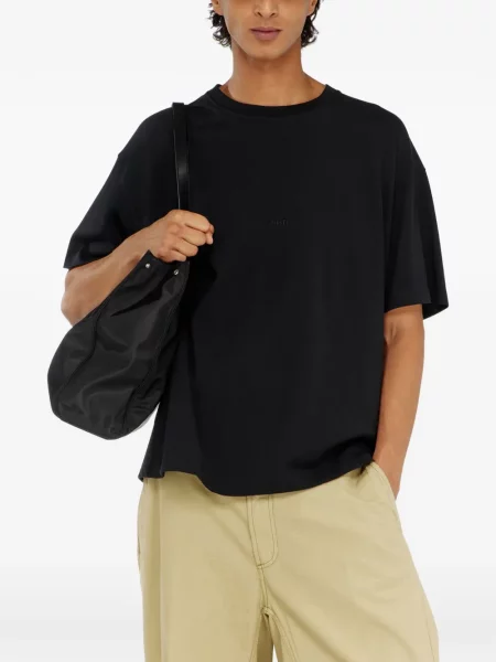 Tricou Diesel cu broderie negru