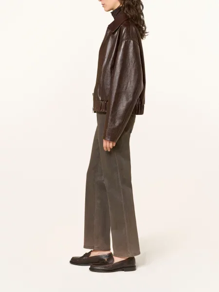 7 For All Mankind Jeansy Straight Calie braun brązowe