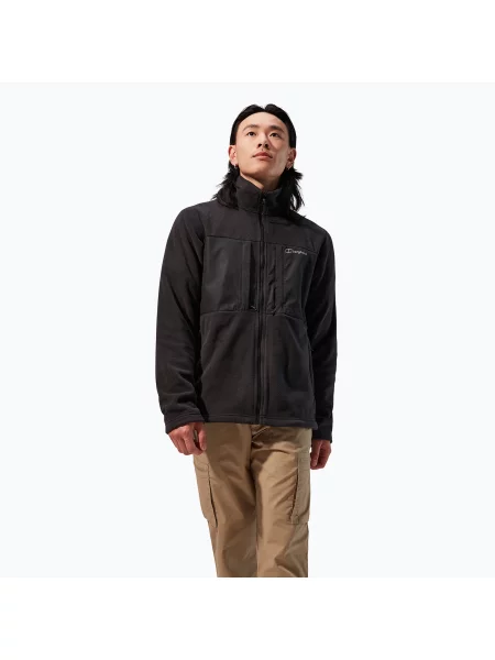 Fleecová mikina Berghaus Prism Guide IA black/black černá