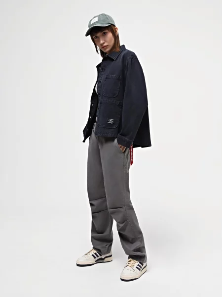 Повседневные брюки Alpha Industries серые