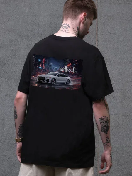 Футболка Without черная