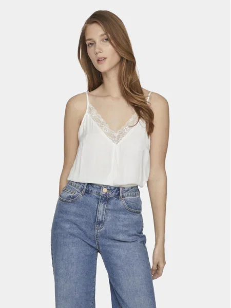 Top Vila alb