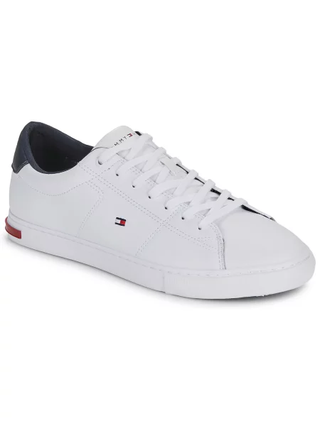 Tommy Hilfiger Tenisice Essential Leather Detail Vulc bijela