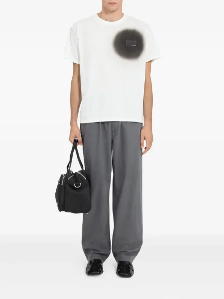 Tricou Mm6 Maison Margiela alb