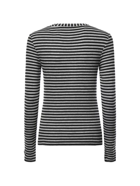 Lung tricou Pinko gri
