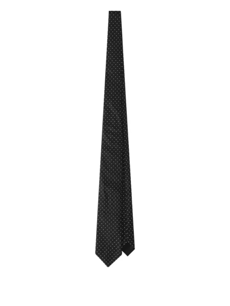 Cravată Dolce & Gabbana cu buline negru