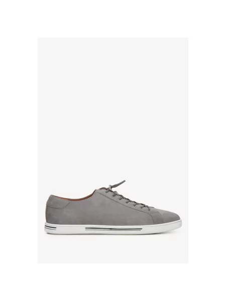 Кеды Estro из нубука серые