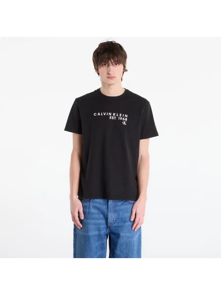 Tričko Calvin Klein Jeans Ss Eu Wholesale Tee Black L černé