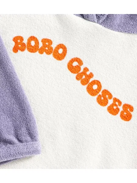 Hoodie Bobo Choses λευκό