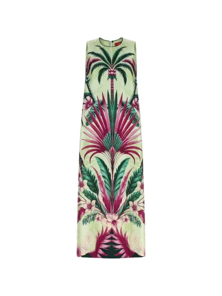 Rochie F.r.s For Restless Sleepers cu imagine de costum verde