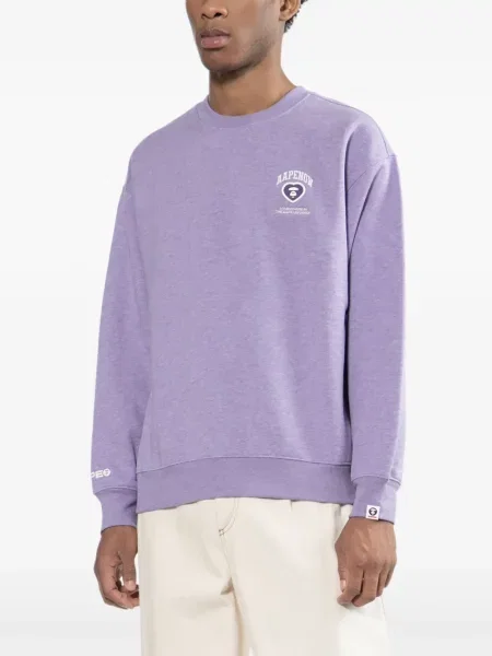Hanorac Aape By A Bathing Ape cu petice violet