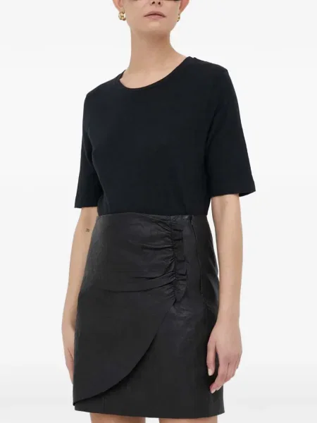 Мини пола Day Birger Et Mikkelsen с драперии черно