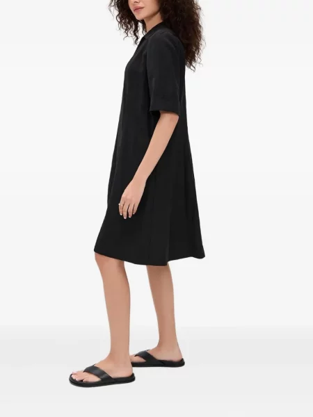 Rochie mini Vince scurtă de costum negru