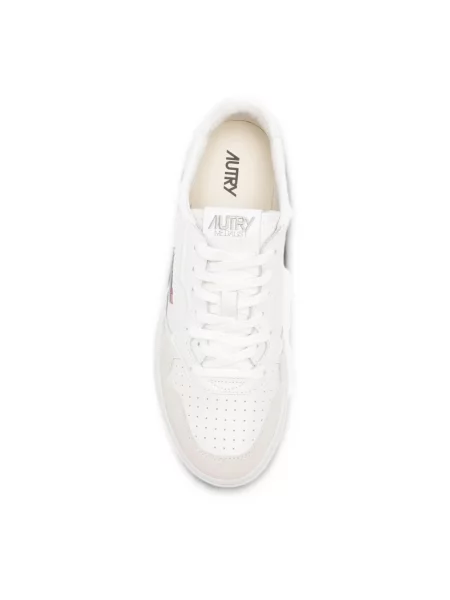 Sneakersy Autry białe