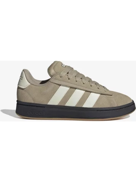 Buty do biegania adidas Grand Court Alpha beżowy czarny biały