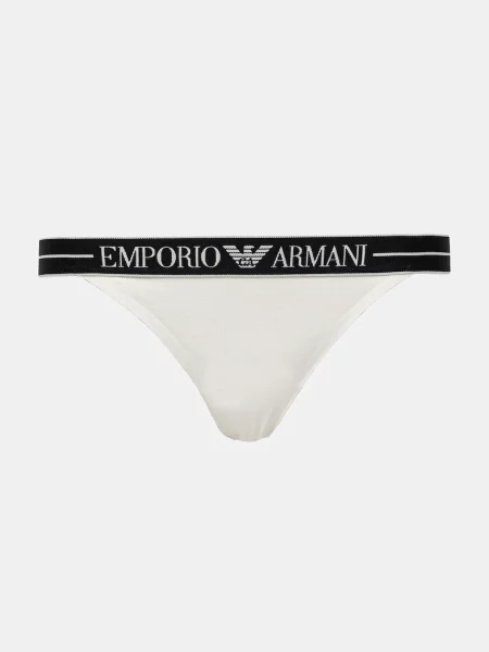 Emporio Armani Underwear Tanga bílé