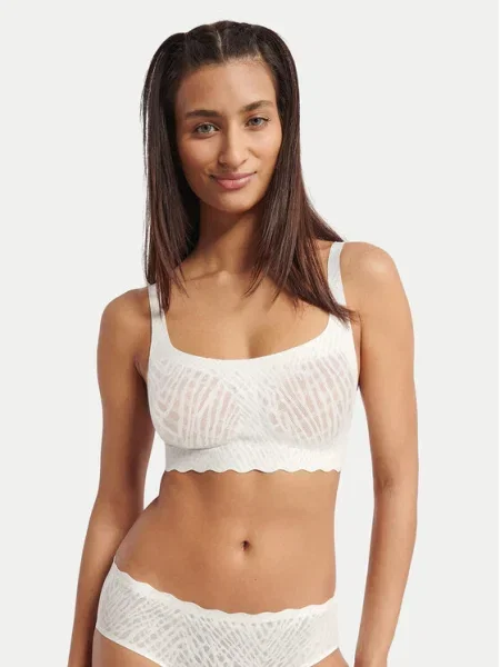 SLOGGI Sutien Zero Feel Bliss' alb