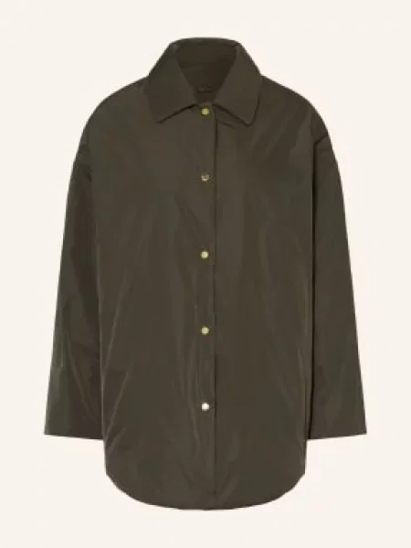 Max Mara The Cube Bunda Carlotta tmavě zelená
